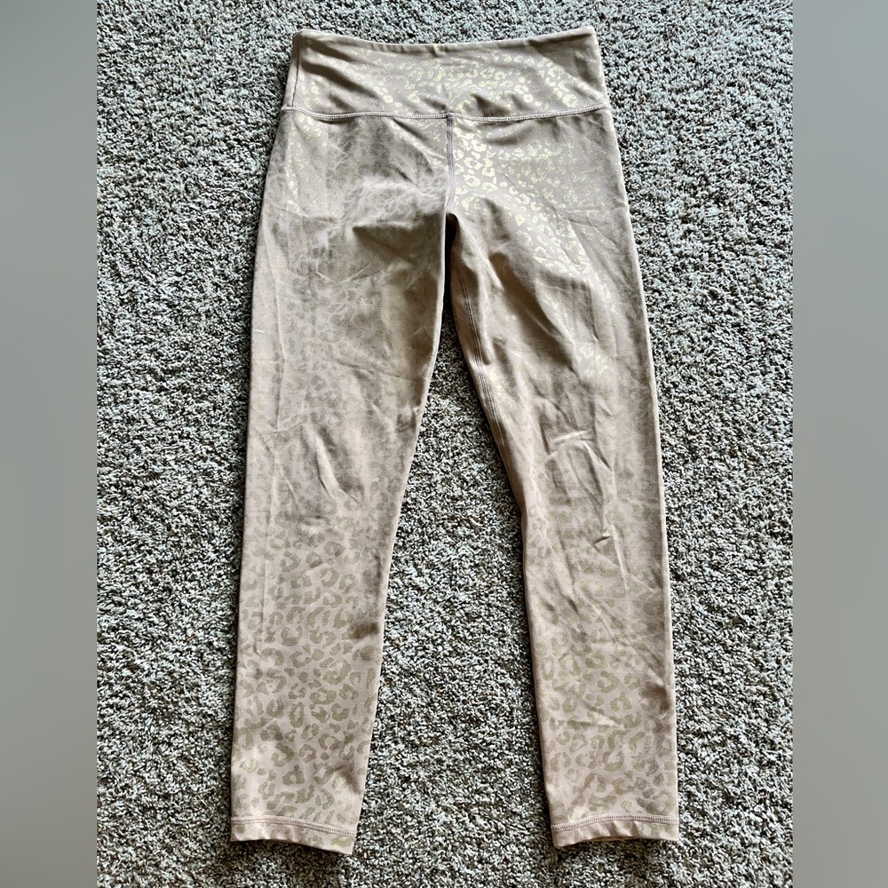 Gold Zyia Leggings size 8-10